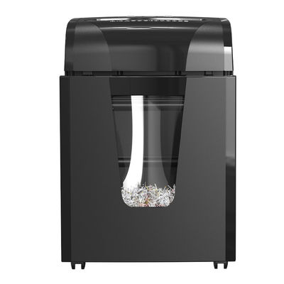 10 शीट A4 माइक्रो कट 20L पेपर shredder C261P-10 के साथ 2 * 12 मिमी shred आकार क्रेडिट कार्ड shredding मशीन