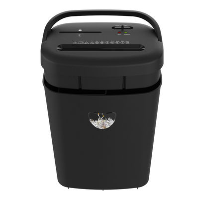12 शीट A4 बड़े कचरा बिन 25L घर कार्यालय के लिए भारी शुल्क कागज shredder मशीन shredder CD क्रेडिट कार्ड