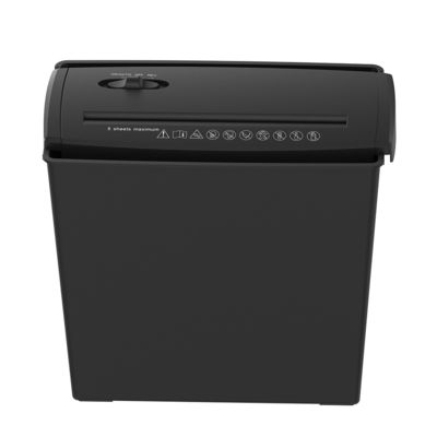 मिनी आकार S606B बिन प्लास्टिक shredder होम ऑफिस 5 शीट ए 4 स्ट्रिप कट पेपर shredding मशीन