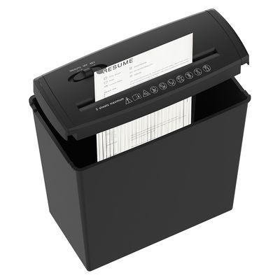 घर कार्यालय उपयोग मिनी पट्टी कट 5 शीट कागज 10L बिन S606B के साथ shredder
