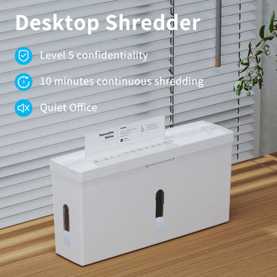 CS201C 2 शीट A4 माइक्रो कट P5 डेस्कटॉप कागज के लिए मिनी shredder मशीन