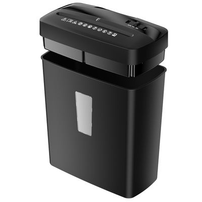 C220P 6 शीट प्लास्टिक कार्ड shredder 13L कार्यालय और घर के उपयोग के लिए मिनी कागज shredder