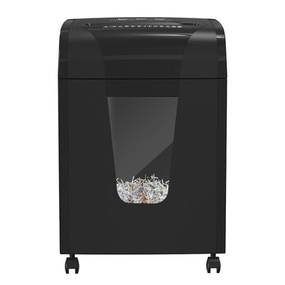 C261P-10 भारी शुल्क माइक्रो कट पेपर Shredder के साथ 20L टोकरी बिन 45mins चालू