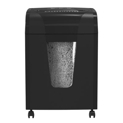 OEM 2*12 सेमी टुकड़े टुकड़े आकार माइक्रो कट पेपर shredder 18 शीट 20L 4 रोलर्स के साथ C261P-10