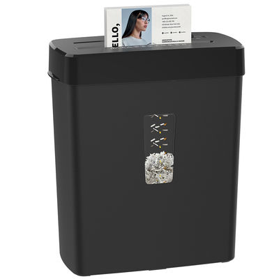 CD222P-8 13L होम क्रॉस कट cd shredding 8 शीट पेपर Shredder मशीन के साथ 4x39mm काटने का आकार