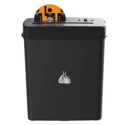 पी4 सुरक्षा 8 शीट क्रॉस कट पेपर स्क्रैडर मशीन सीडी222पी-8 13L बिन बास्केट के साथ