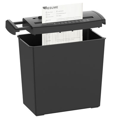 10L बिन S606B के साथ घर और कार्यालय के उपयोग के लिए 5 शीट A4 मिनी कागज shredder मशीन