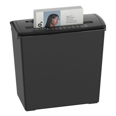 10L कार्यालय और घरेलू उपयोग S606B 5 शीट A4 मिनी पट्टी कट पेपर Shredder मशीन