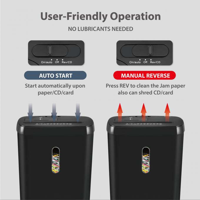 8 शीट्स स्ट्रिप कट कमर्शियल पेपर स्क्रैडर के साथ 11L बास्केट होम ऑफिस के लिए SD108P 3