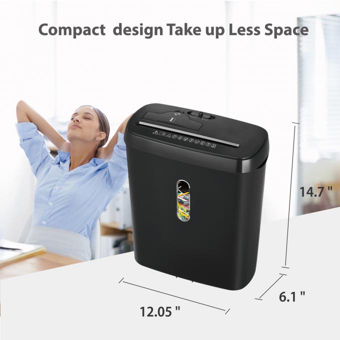 8 शीट्स स्ट्रिप कट कमर्शियल पेपर स्क्रैडर के साथ 11L बास्केट होम ऑफिस के लिए SD108P 4