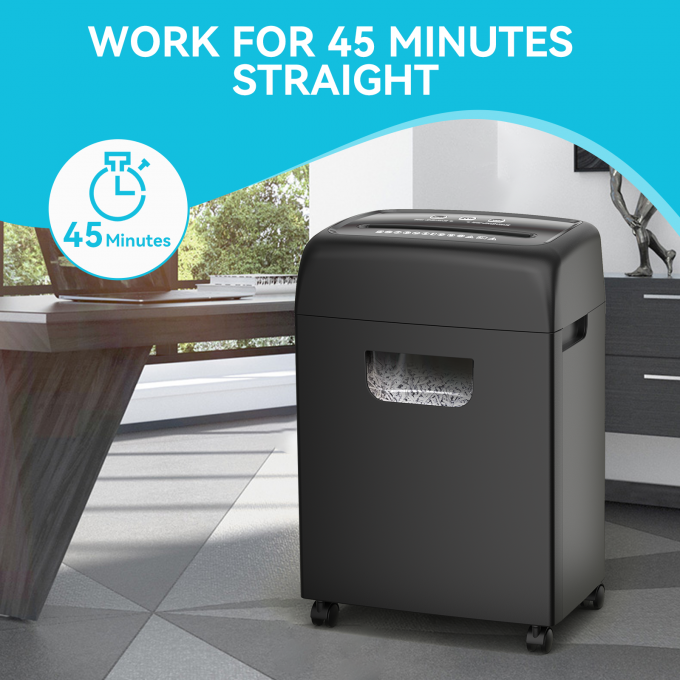 कम शोर भारी शुल्क कागज shredder C281P 20L बिन के साथ 18 शीट क्रेडिट कार्ड shredding मशीन 2