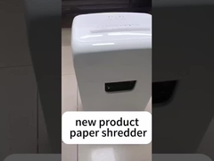 C360P-25 25 शीट A4 सफेद भारी शुल्क कागज थैली 35L के साथ खींचने बास्केट बिन shredder